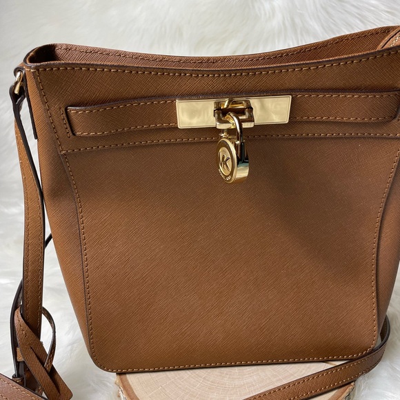 Michael Kors Jet Set Flat Crossbody Bag Purse - Picture 8 of 11